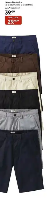 Galeria Herren Bermudas Angebot