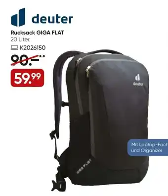 Galeria Deuter Rucksack Giga Flat Angebot
