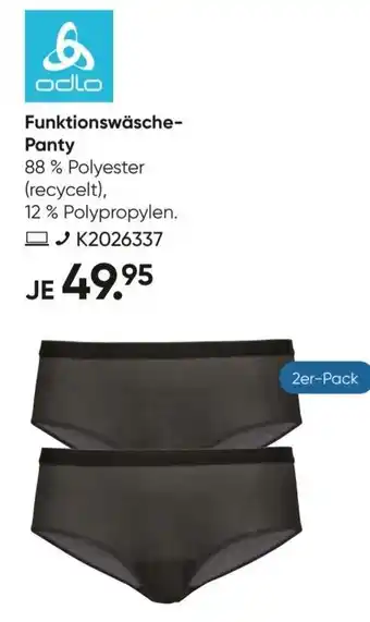 Galeria Odlo Funktionswäsche Panty Angebot