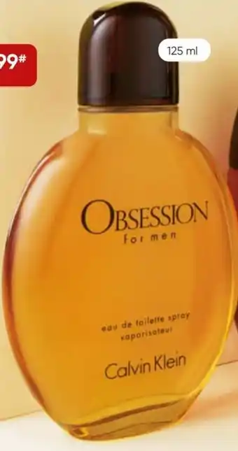 Galeria Calvin Klein Obsession for men EdT, 125 ml Angebot