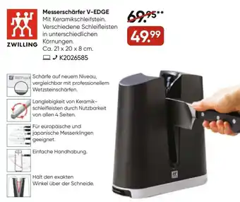 Galeria Zwilling Messerschärfer V-Edge Angebot