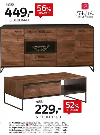 XXXLutz Sideboard Oder Couchtisch Angebot