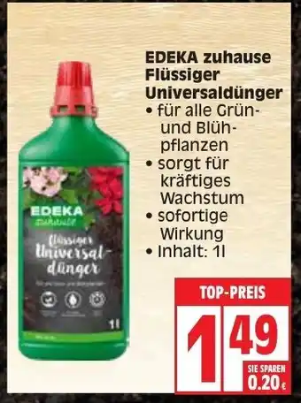 Edeka Edeka zuhause Flüssiger Universaldünger 1L Angebot