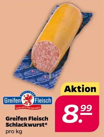 NETTO Greifen Fleisch Schlackwurst Angebot