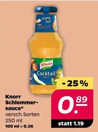 NETTO Knorr Schlemmersauce 250 ml Angebot