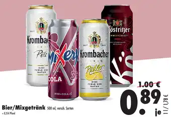 Mäc Geiz Bier/Mixgetrank 500ml Angebot