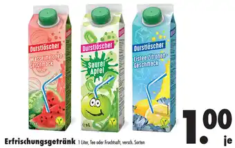 Mäc Geiz Durstloscher Erfrischungsgetrank 1L Angebot