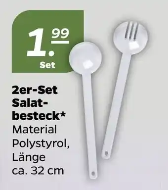 NETTO 2er Set Salatbesteck Angebot