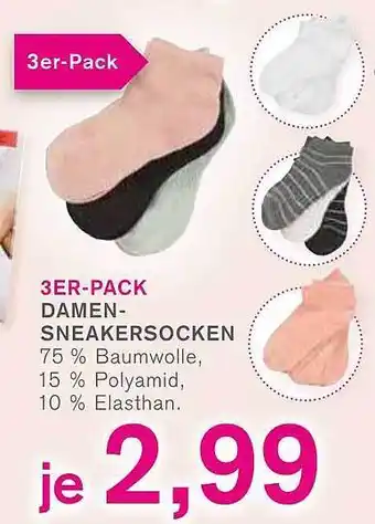 KODi Damen-sneakersocken Angebot