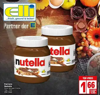 Elli Markt Ferrero Nutella Angebot