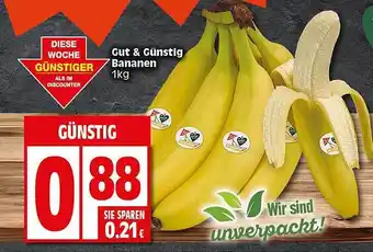 Elli Markt Gut & Günstig Bananen Angebot