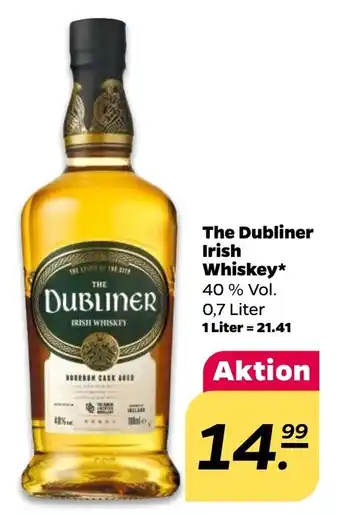 NETTO The Dubliner Irish Whiskey 0,7L Angebot