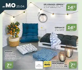 NETTO Led-lichterkette „gluhbirne” Angebot