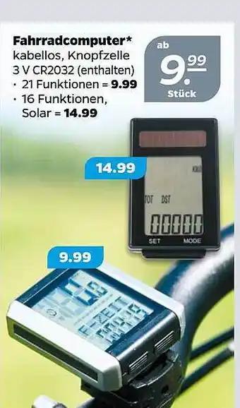 NETTO Fahrradcomputer Angebot