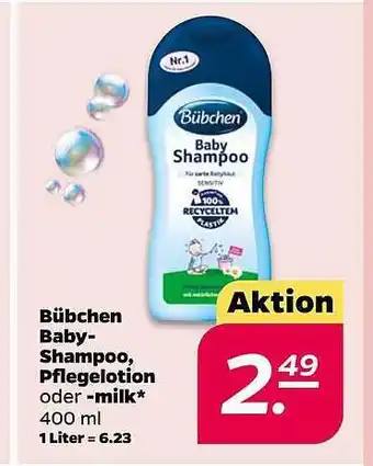 NETTO Bübchen Baby Shampoo Pflegelotion Angebot