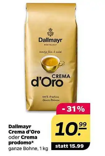 NETTO Dallmayr Crema D'oro Oder Crema Prodomo Angebot