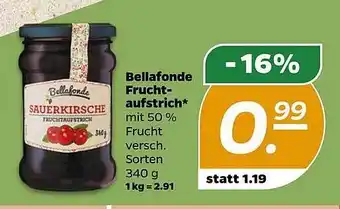 NETTO Bellafonde Fruchtaufstrich Angebot