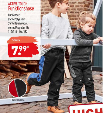 Aldi Nord Active Touch Funktionshose Angebot