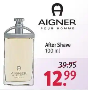 Rossmann Aigner Pour Homme After Shave 100 ml Angebot