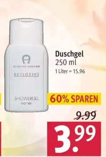 Rossmann Explosive Duschgel 250 ml Angebot