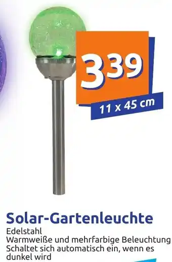 Action Solar Gartenleuchte 11 x 45 cm Angebot