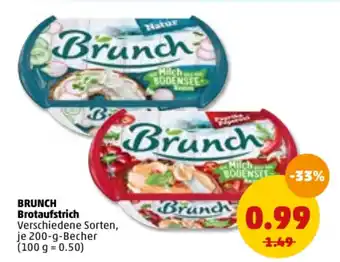 PENNY Brunch Brotaufstrich 200g Becher Angebot