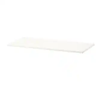 IKEA Boaxel boden metall weiß 80x40 cm Angebot