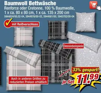 Poco Baumwoll bettwäsche Angebot