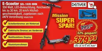 Poco Denver e-scooter sel-1035 odin Angebot