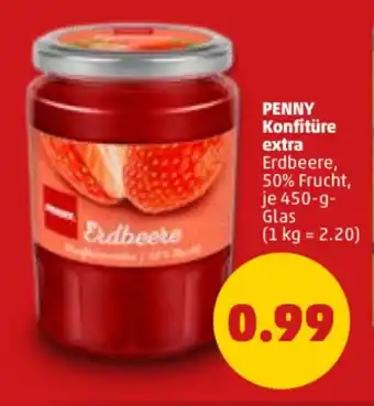 PENNY Penny Konfititüre extra 450g Angebot