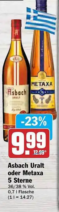 AEZ Asbach Uralt Oder Metaxa 5 Sterne Angebot