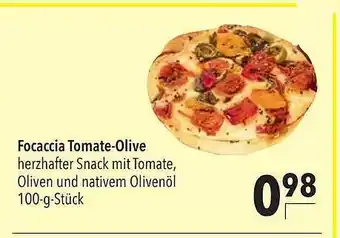 CITTI Markt Focaccia Tomate-olive Angebot