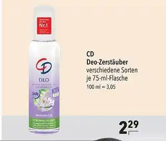 CITTI Markt Cd Deo-zerstäuber Angebot