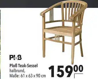 CITTI Markt Ploß Teak-sessel Angebot