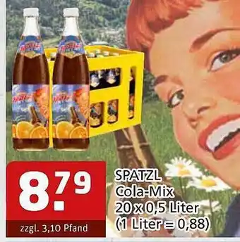 Getränke Quelle Spatzl Cola-mix Angebot