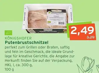 Naturgut Königshofer Putenbrustschnitzel Angebot