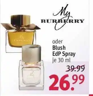 Rossmann Oder Blush Edt Spray Angebot