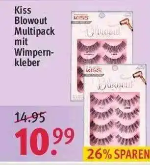 Rossmann Kiss Blowout Multipack Mit Wimpern-kleber Angebot