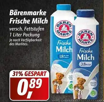 Simmel Bärenmarke Frische Milch Angebot