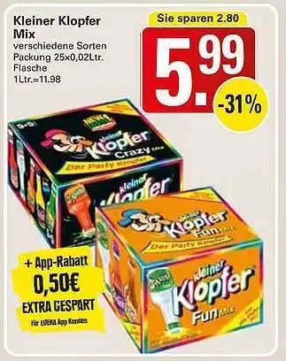 WEZ Kleiner Klopfer Mix Angebot