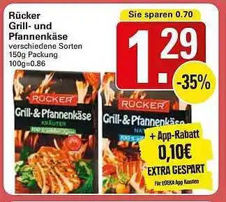 WEZ Rücker Grill- Und Pfannenkäse Angebot