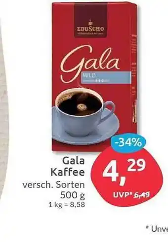 Budni Gala Kaffee Angebot