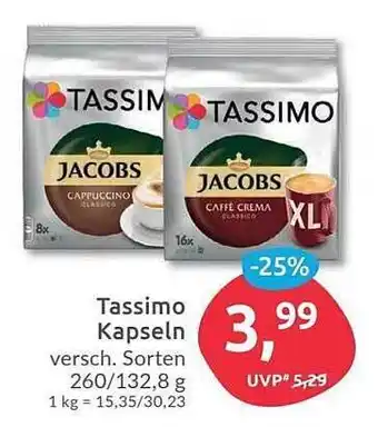 Budni Tassimo Kapseln Angebot