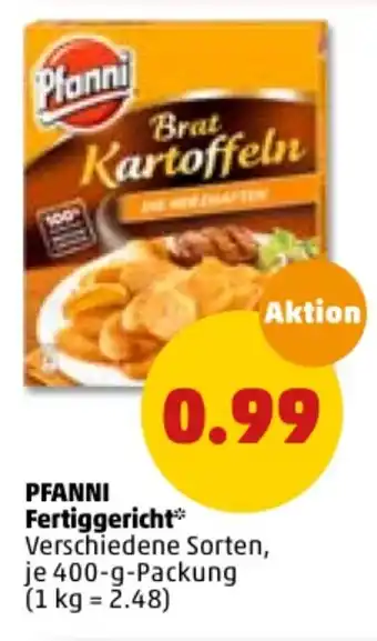 PENNY Pfanni Fertiggericht 400g Angebot