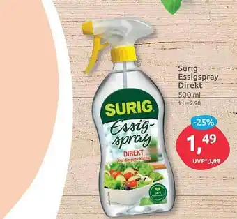 Budni Surig Essigspray Direkt Angebot