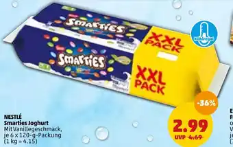 PENNY Nestlé smarties joghurt Angebot