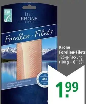 Marktkauf Krone Forellen Filets 125 g Angebot