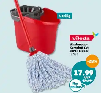 PENNY Vileda Wischmopp-Komplett-Set Super Mocio Angebot