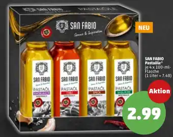 PENNY San Fabio Pastaöle 4x100ml Angebot