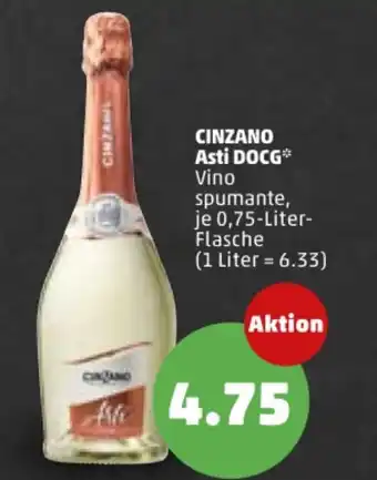 PENNY Cinzano Asti DOCG 0,75L Angebot